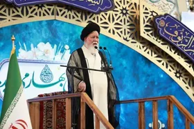 آیت&zwnj;الله علم&zwnj;الهدی: صلح تحمیلی بدتر از جنگ است | با این حملات موشکی از اسرائیل چیزی باقی نمی ماند