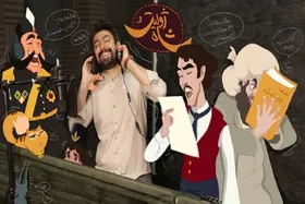 شخصیت&zwnj;های اصلی انیمیشن ژولیت و شاه به بهانه حضور در جشنواره فیلم فجر + عکس