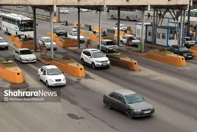 ورودی‌های شهر مشهد در آستانه نوروز ۱۴۰۱