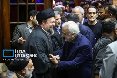 گزارش تصویری | مراسم ختم «احمد ناطق نوری»