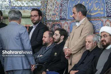 گزارش تصویری | آیین گرامیداشت شهدای خدمت در حرم امام‌رضا(ع) (۱۸ اردیبهشت ۱۴۰۴)