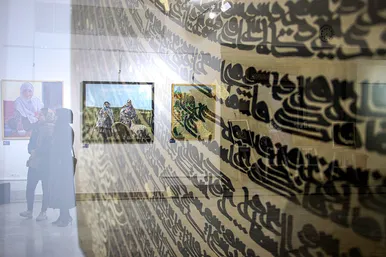 افتتاح نمایشگاه آثار هنرهای تجسمی « ساران»