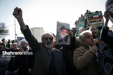 گزارش تصویری | مراسم تشییع پیکر شهدای مدافع امنیت در مشهد (۲۲ دی ۱۴۰۴) - ۳