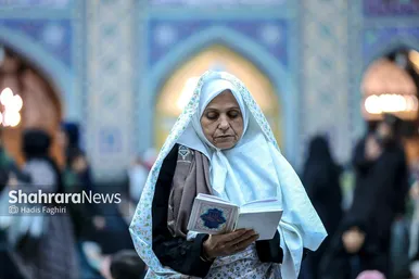 گزارش تصویری | جزء خوانی قرآن کریم در حرم امام رضا (ع)