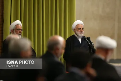 عکس‌هایی از دیدار مسئولان قوه‌قضائیه با رهبر معظم انقلاب (۲ تیرماه ۱۴۰۳)