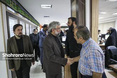 گزارش تصویری | بازدید مدیران استانی و شهری از موسسه فرهنگی شهرآرا به مناسبت روز خبرنگار - ۱