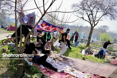 گزارش تصویری | سیزده بدر در وکیل آباد مشهد