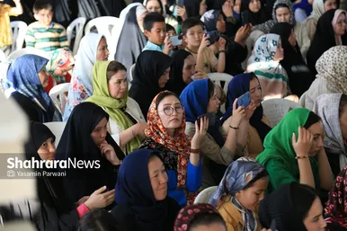 عکس‌هایی از گرامیداشت روز جهانی «فرهنگ هزاره‌ای» در مشهد