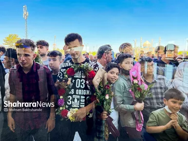 بازگشت اولین کاروان حجاج خراسانی