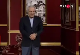 کنایه مهران مدیری به پدر آرات حسینی+فیلم