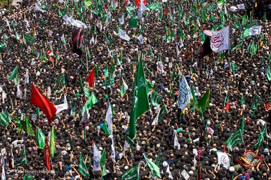 مراسم عزاداری ظهر عاشورا - کربلا معلی