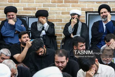 گزارش تصویری | مراسم وداع با پیکر آیت‌الله شبیری زنجانی