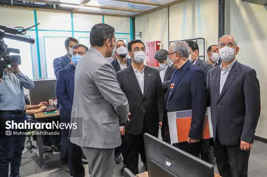 مراسم افتتاح پارک ارتباطات و فناوری اطلاعات کشور در مشهد