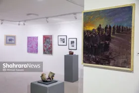 نگاهی به نمایشگاه گروهی نقاشی و حجم &laquo;هجوم&raquo;، که ادای دینی به کادر درمان است