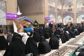 تشرف ۱۰۰۰ دختر زائر اولی کشور به حرم مطهر امام رضا (ع)