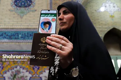 عکس‌هایی از انتخابات ریاست جمهوری در مشهد- ۳ (۸ تیرماه ۱۴۰۳)