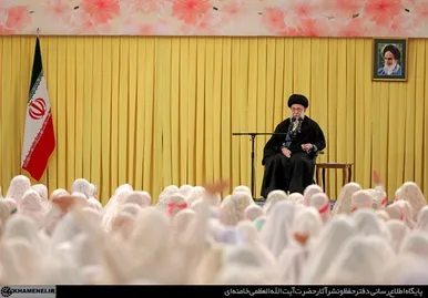 مراسم جشن تکلیف دختران دانش‌آموز در حضور رهبر معظم انقلاب