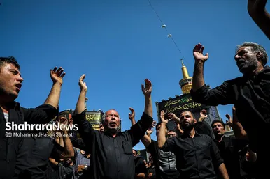 عزاداری روز شهادت امام رضا (ع) در حرم مطهر رضوی