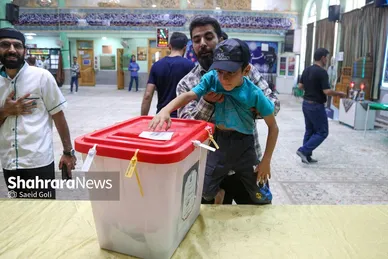 عکس‌هایی از مرحله دوم انتخابات چهاردهمین دوره ریاست‌جمهوری در مشهد (۲)