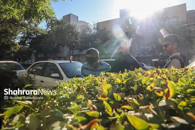 بازگشت سارق مسلح بانک سپه شعبه سعدآباد مشهد به محل سرقت