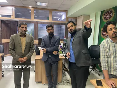 بازدید جمعی از مسئولین شهری مشهدمقدس از موسسه فرهنگی شهرآرا (۲) (۱۶ مرداد ۱۴۰۳)