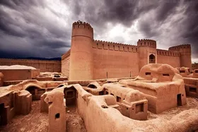 ویدئو| تصاویری تماشایی از ارگ زیبای رایِن در کرمان