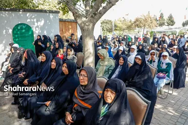 گزارش تصویری | افتتاح بوستان بانوان «شهربانو بسیج»
