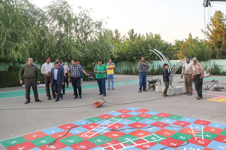 بازدید معاونت خدمات شهری از بوستان بهار