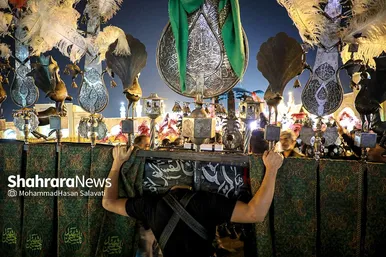 دسته عزای حضرت جوادالائمه (ع) در مشهد