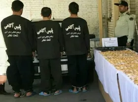 دستگیری سارقان طلافروشی&zwnj;های مشهد در کیش