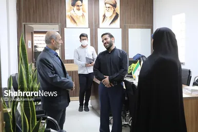 بازدید جمعی از مسئولین شهری مشهدمقدس از موسسه فرهنگی شهرآرا (۲) (۱۶ مرداد ۱۴۰۳)