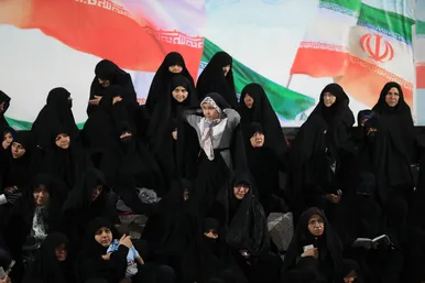 مراسم چله دعای عهد در جوار مزار شهدای گمنام