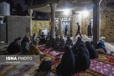 مسیر عاشقی | موکب عشیره آل احمد و آل عیس پذیرای زائران حسینی