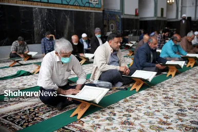 ترتیل خوانی قرآن کریم در مسجد گوهرشاد حرم مطهر رضوی
