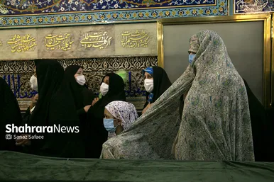 حال و هوای حرم مطهر امام رضا (ع) در دهه کرامت