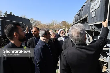 گزارش تصویری |  بازدید استاندار خراسان رضوی از پایانه مسافربری امام رضا (ع)، پروژه ایوان سلام و راه‌آهن مشهد