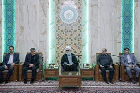تأکید تولیت آستان قدس بر حمایت از نخبگان در دیدار با قهرمانان المپیاد هوش مصنوعی