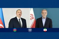 گفت‎‌وگوی تلفنی پزشکیان و رئیس جمهور آذربایجان | علی‌اف استفادهٔ اسرائیل از آسمان کشورش برای حمله به ایران را تکذیب کرد!