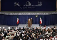 رهبر انقلاب در دیدار با کارگزاران حج: جمهوری اسلامی در پشتیبانی از فلسطین منتظر کسی نماند و نمی‌ماند | حج امسال، حج برائت است