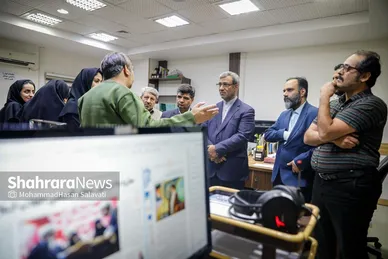 بازدید استاندار خراسان رضوی از موسسه فرهنگی شهرآرا