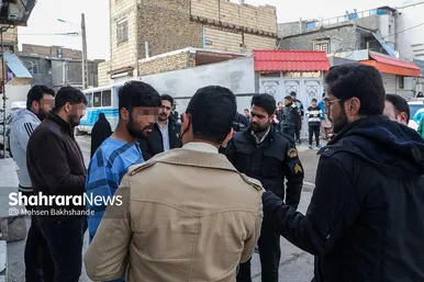 گزارش تصویری | قتل شبانه یک جوان در بولوار حر