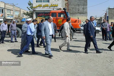 آیین آغاز عملیات اجرایی دوربرگردان غربی و اصلاح هندسی بزرگراه هاشمی رفسنجانی مشهد