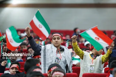 مراسم اختتامیه عهد کودکان دبستانی با حاج قاسم سلیمانی
