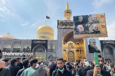 عزاداری روز شهادت امام رضا علیه اسلام در مشهد