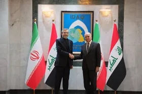 دیدار سرپرست وزارت خارجه با وزیر خارجه عراق در بغداد