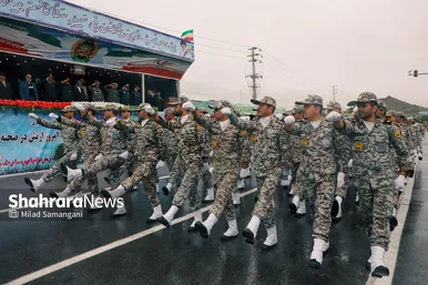 گزارش تصویری | مراسم رژه روز ارتش در مشهد (۲۹ فروردین ۱۴۰۴)