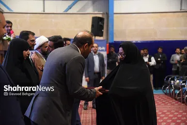 مراسم افتتاح ۵ پروژه شهری در منطقه ۳ مشهد
