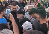 ویدیو | حضور سردار قاآنی، فرمانده نیروی قدس سپاه در جشن پیروزی در تهران
