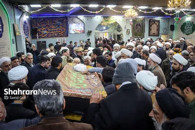 گزارش تصویری | آیین تشییع پیکر آیت‌الله «محمدهادی عبدخدایی»