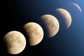 همه چیز درباره ماه&zwnj;گرفتگی ۱۶ شهریور ۱۴۰۴ + جدول زمانی و شیوه رصد